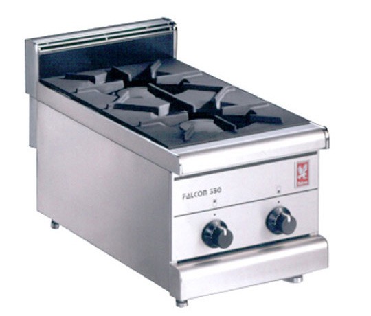 G350/4 Two Burner Boiling Top - Falcon Gas