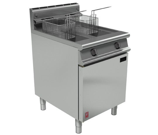 G3865 Twin Pan Fryer - Falcon Gas