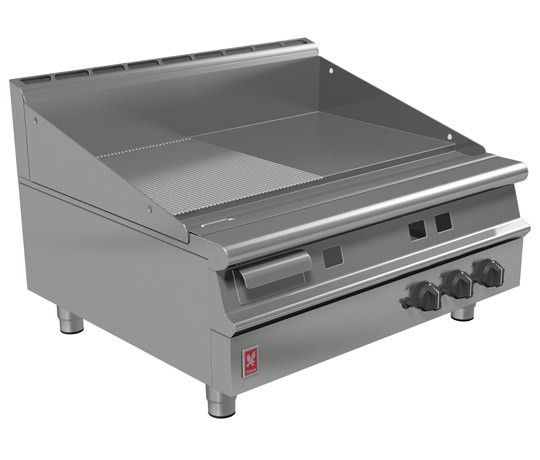 G3941R Half-ribbed Griddle - Falcon Gas