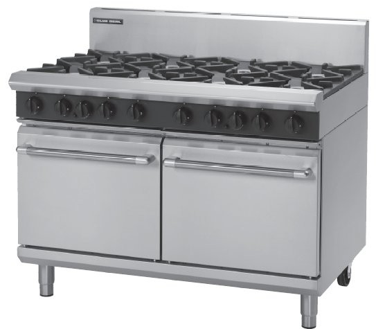 Blue Seal 1200mm Gas Cooktop Oven Range - Blue Seal Gas