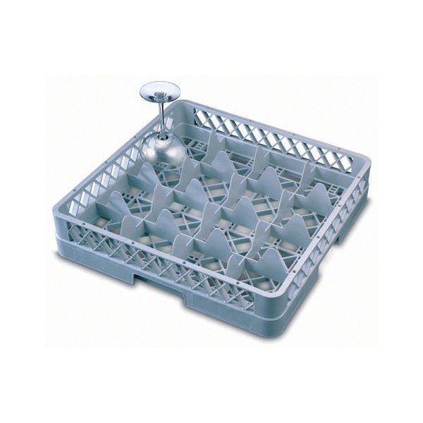 Genware 16 Compartment Glass Rack - Nevilles Accessories