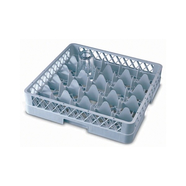 Genware 25 Compartment Glass Rack - Nevilles Accessories