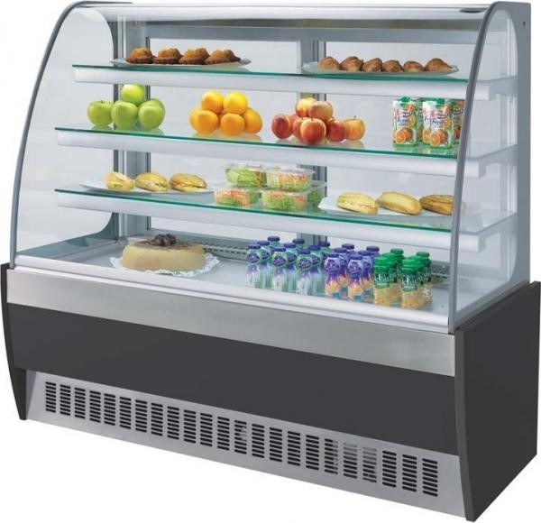 Mafirol JADE Slim Refrigerated Display - Mafirol Patisserie Displays