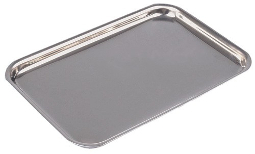 Stainless Steel Presentation Sheet : 16 1/2" x 12" x 3/4 / 420mm x 305mm x 20mm. - Samuel Groves Catering Trays