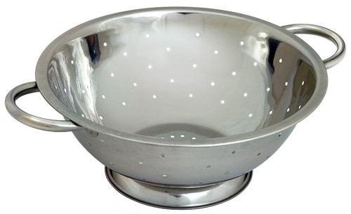 Stainless Steel Colander : 11 1/2" Dia. / 290mm Dia. - Samuel Groves Kitchen Utensils