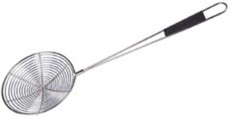 Stainless Steel Fat Skimmer / Heavy Duty : 6" Dia. / 160mm Dia. - Samuel Groves Chips