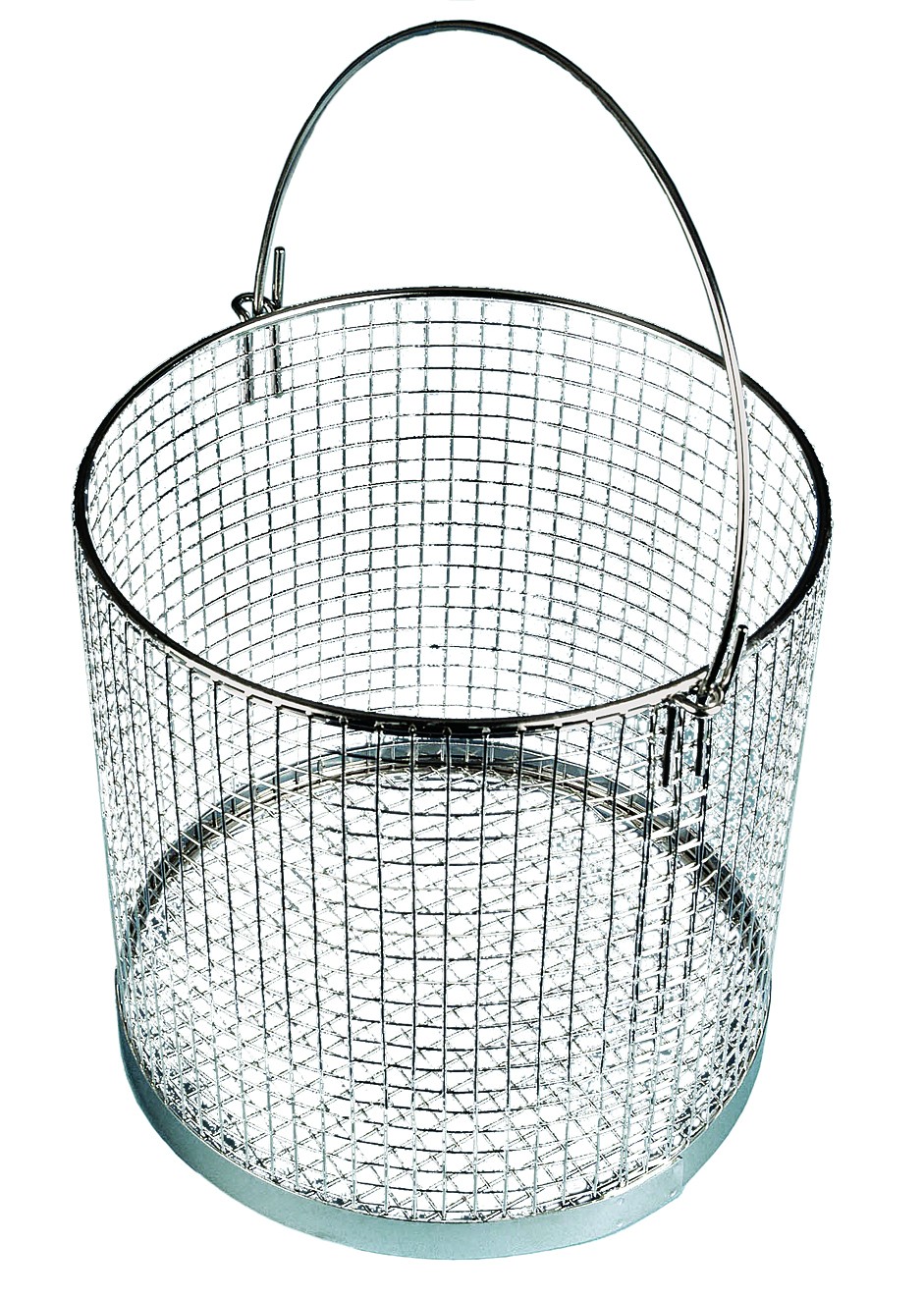 Stainless Steel Chip Bucket : 11 3/4" x 11 3/4 / 300mm x 300mm. - Samuel Groves Chips