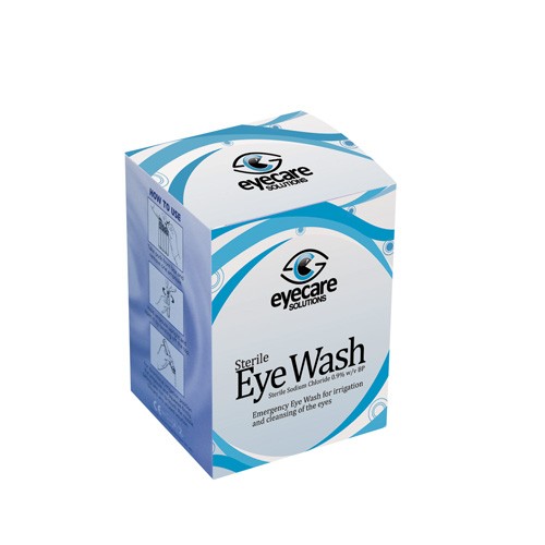 Emergency Eye & Wound wash Saline Pods. (Pack of 25 / 20ml each) - Samuel Groves First Aid Treatments & Kits