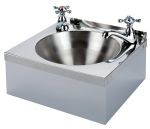 "B" Model Hand Bowl / with skirt and parts : 14" x 13" x 7 / 360mm x 340mm x 180mm. - Samuel Groves Hand Wash Basins