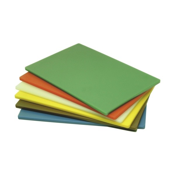 6 Colour (1 Of Each) Low Density Chopping Boards - Nevilles Chopping Boards