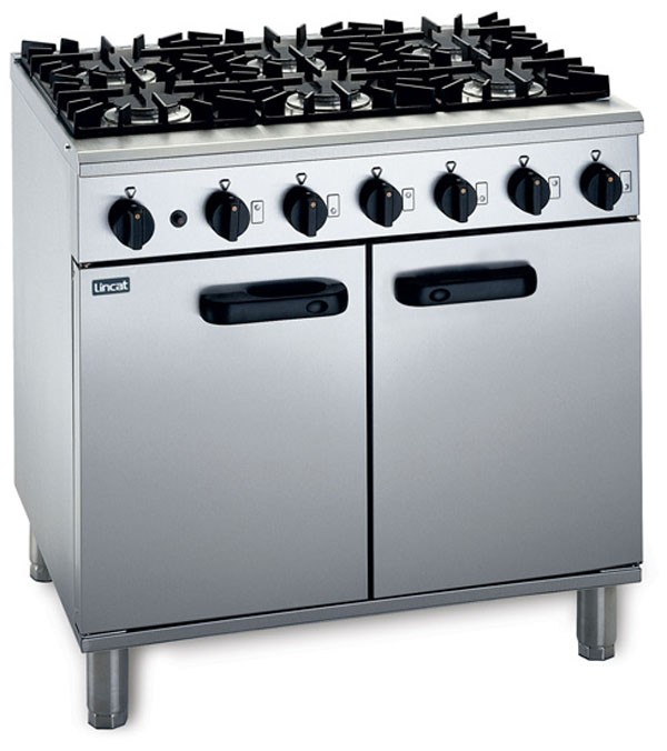 6 Burner Range - Lincat Gas
