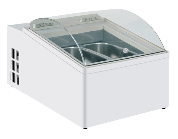 MONDIAL ELITE ICE2V ICE CREAM DISPLAY COUNTER - Mondial Ice Cream Display