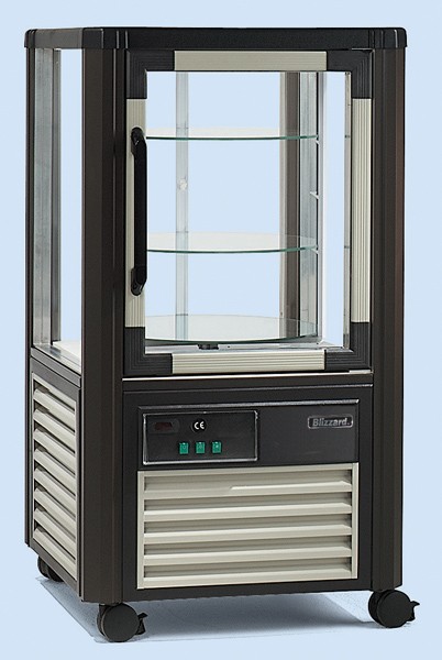 Blizzard Refrigerated Rotating Displays - Blizzard Dessert Display