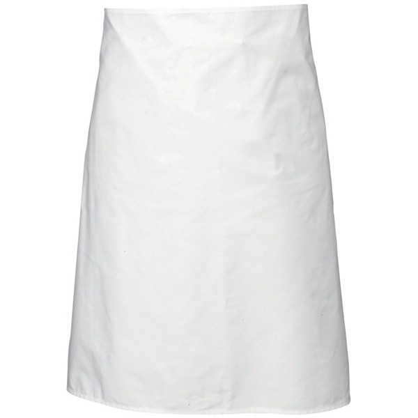 White Waist Apron 90cm x 70cm - Nevilles Aprons