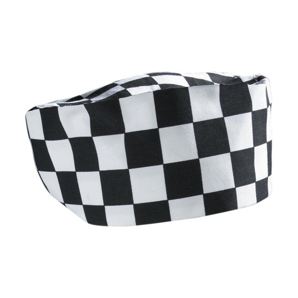 Big Black/White Check Beanie - Nevilles Hats