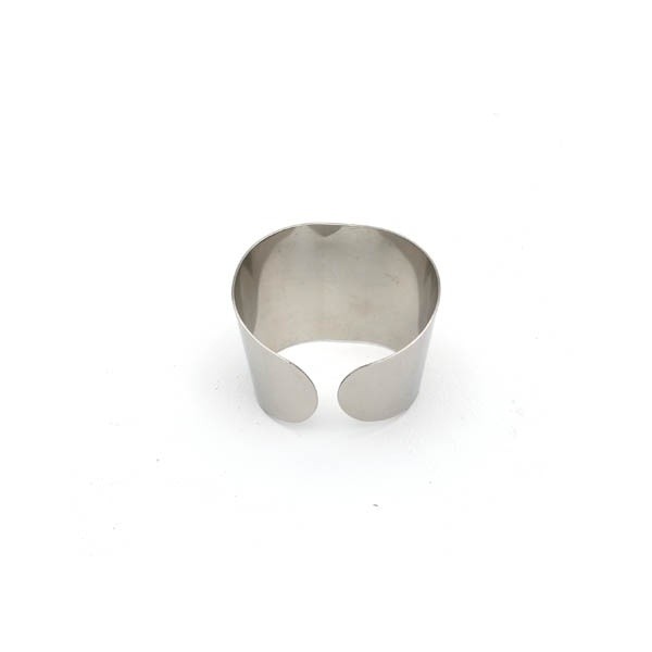 Napkin Ring Stainless Steel 5cm - Nevilles Napkins