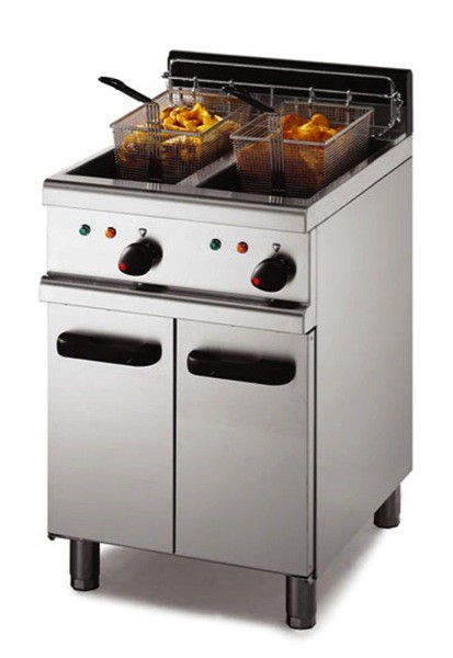 OE7113 Twin Tank Opus 700 Free Standing Fryer | 2 x 12Kw - 2 x 16Ltr - Lincat Electric