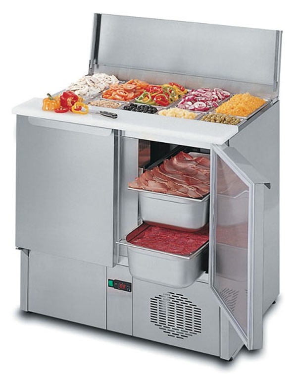 Pizza/Sandwich Preparation Station - Lincat Pizza & Salad Prep