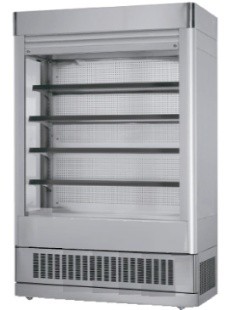 Mafirol PSI Tiered Display -With Lockable Shutter - Mafirol Multideck Units