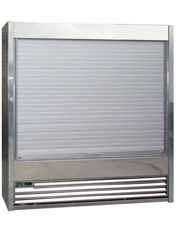 Frost-Tech Tiered Display - Stainless Steel with Shutter - Frost-Tech Multideck Units