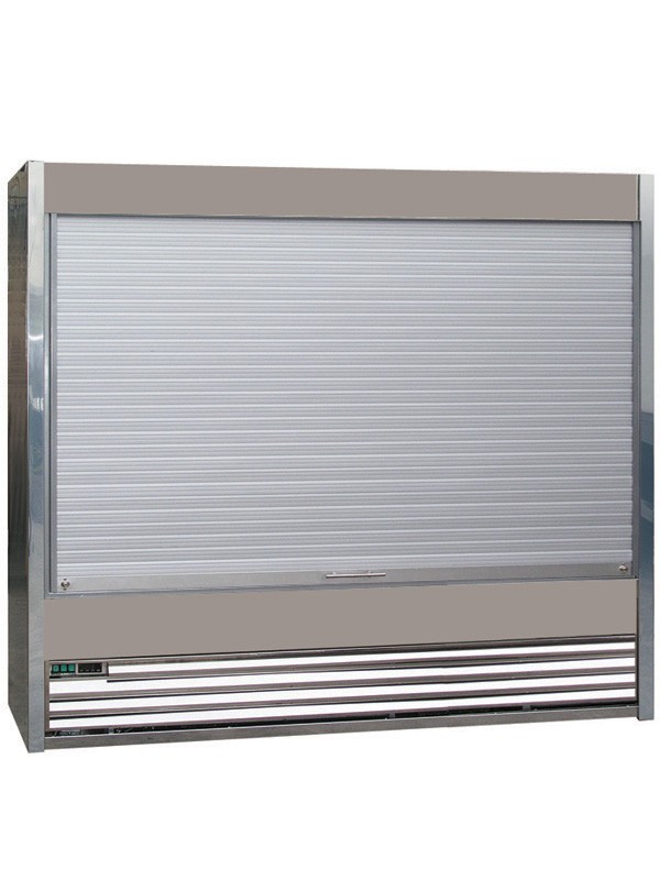 Frost-Tech Tiered Display - Stainless Steel with Shutter - Frost-Tech Multideck Units
