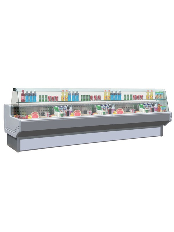 Blizzard Serve Over Display Counter with Under Storage - Blizzard Serve Over counters