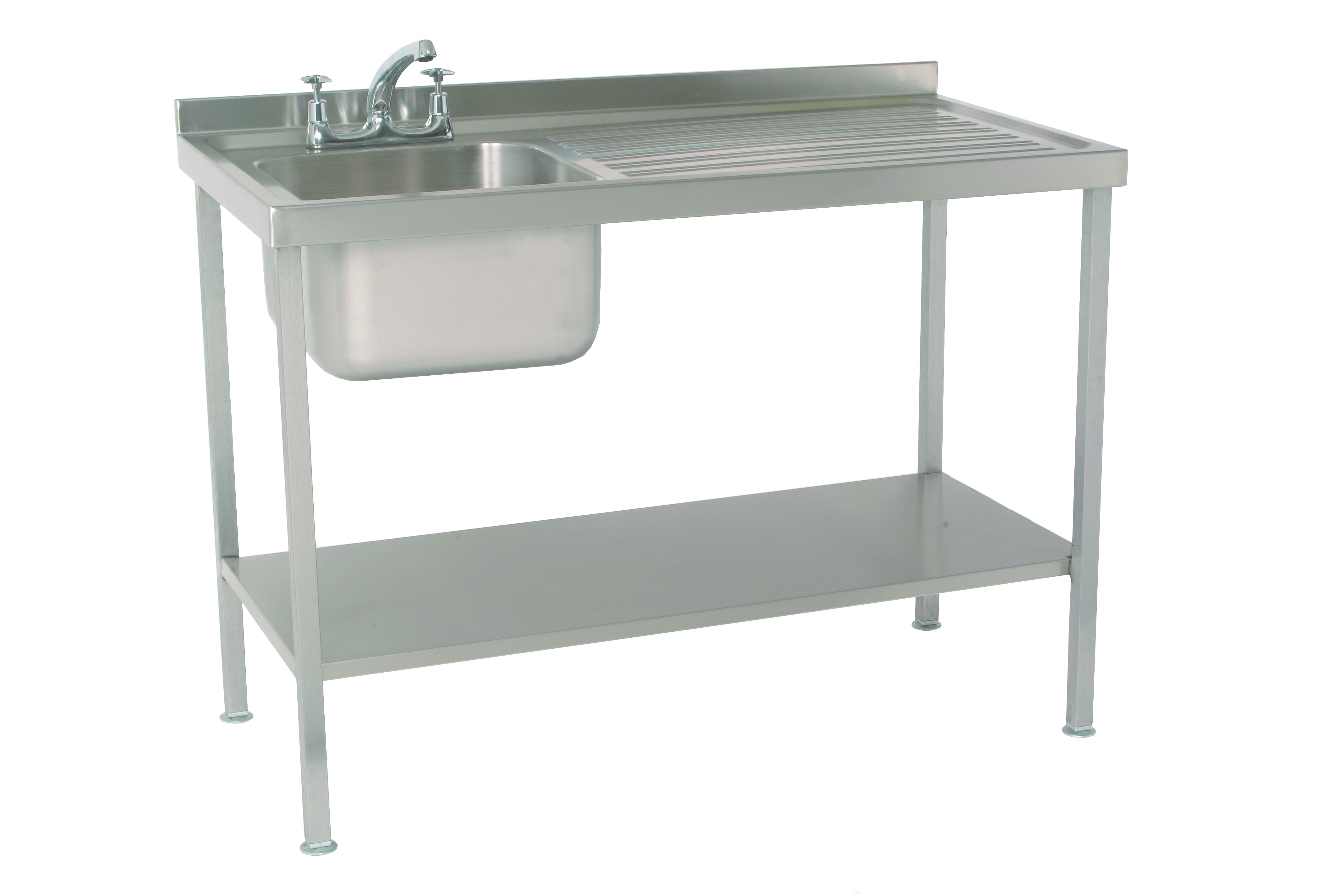 Single Bowl Single Drainer (left) - Parry Single Sink Units
