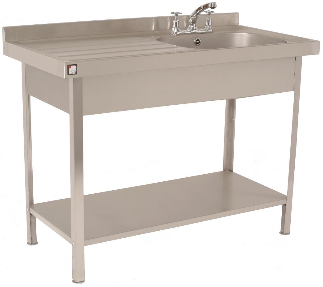 Single Bowl Single Drainer (right) - Parry Single Sink Units