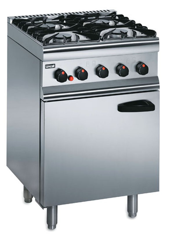 Silverlink 600 - 4 Burner Range - Lincat Gas