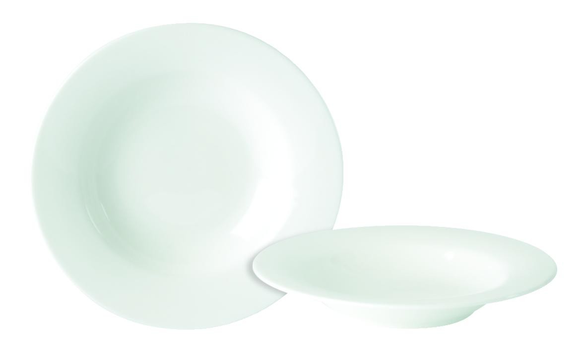 Connoisseur Rim Soup Bowl - DPS Porcelite Connoisseur Range