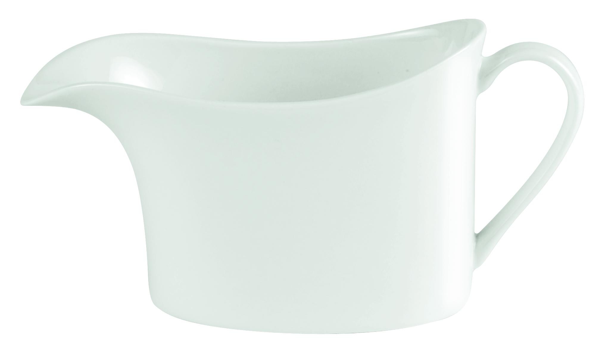 Connoisseur Sauce Boat - DPS Porcelite Connoisseur Range