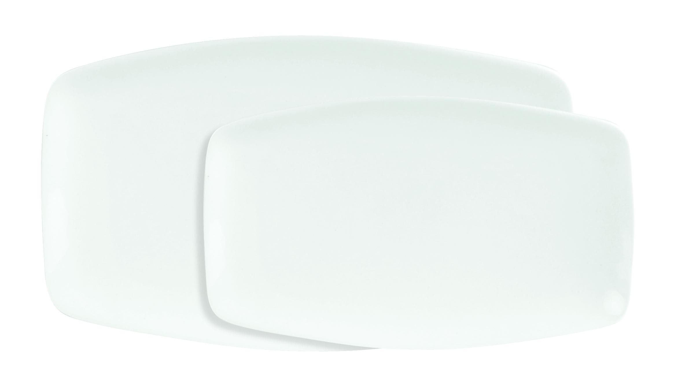 Connoisseur Rectangular Plate - DPS Porcelite Connoisseur Range