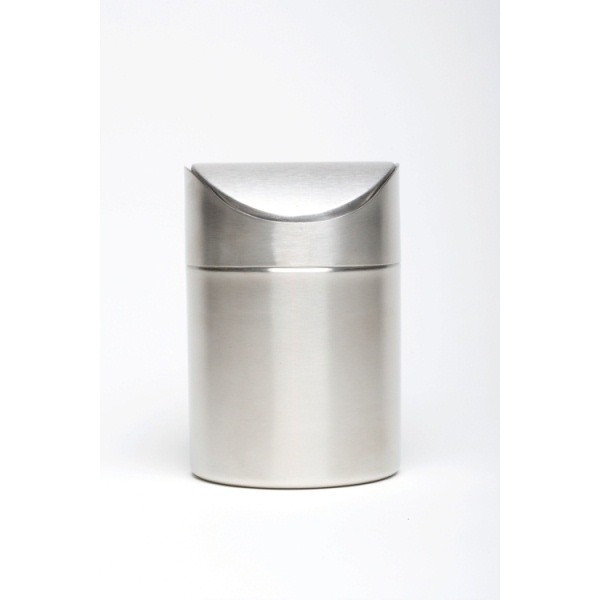 Stainless Steel Table Bin 16.5cm High x 11.5cm Dia. - Nevilles Table Service