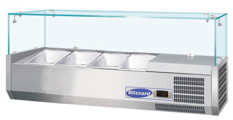 Blizzard Pizza, Sandwich or Salad preparation units - Blizzard Pizza & Salad Prep