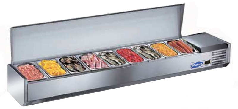 Blizzard Pizza, Sandwich or Salad preparation units - Blizzard Pizza & Salad Prep