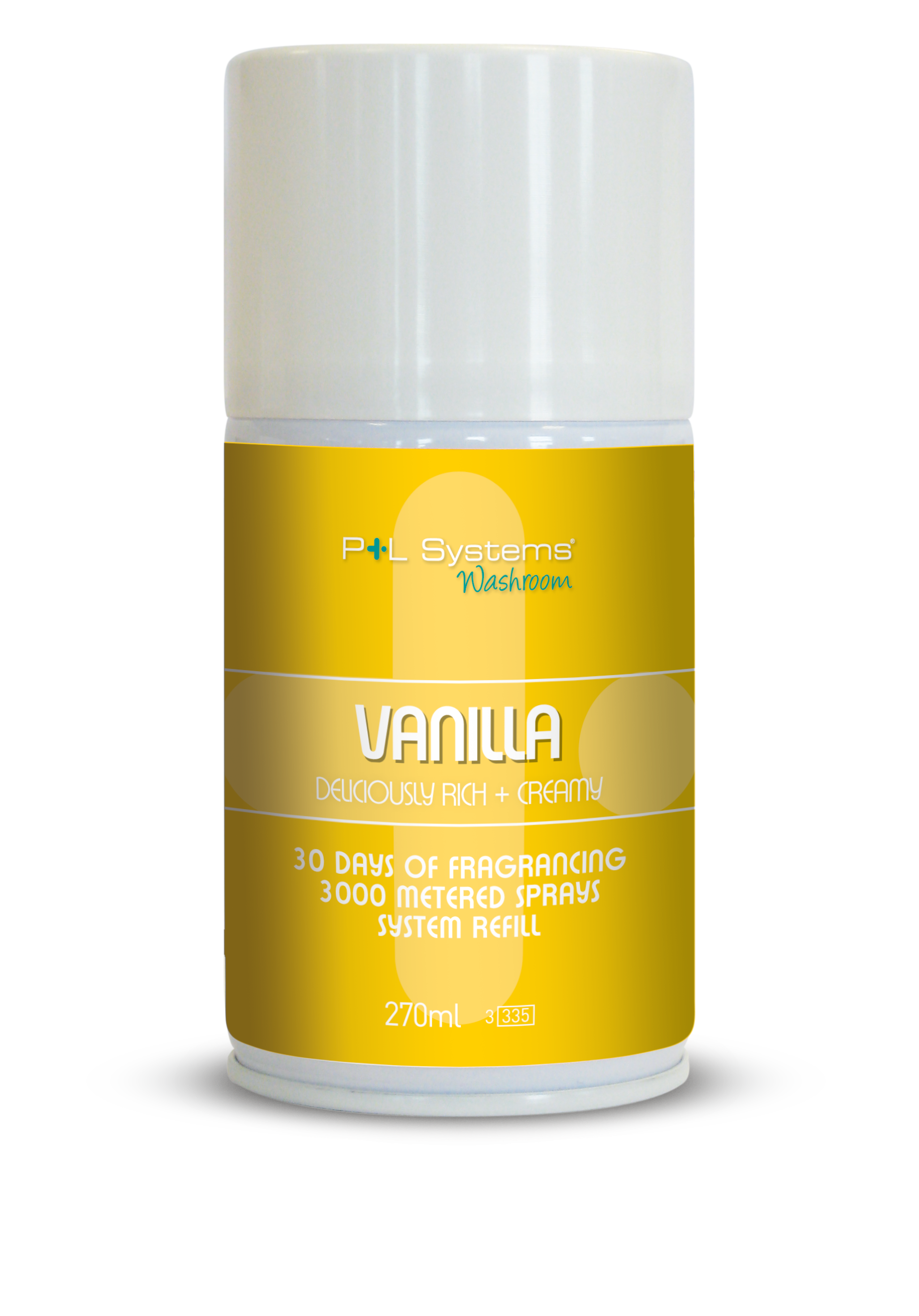 270ml Vanilla Fragrance - P+L Systems Aerosol Fragrances (Various Scents)