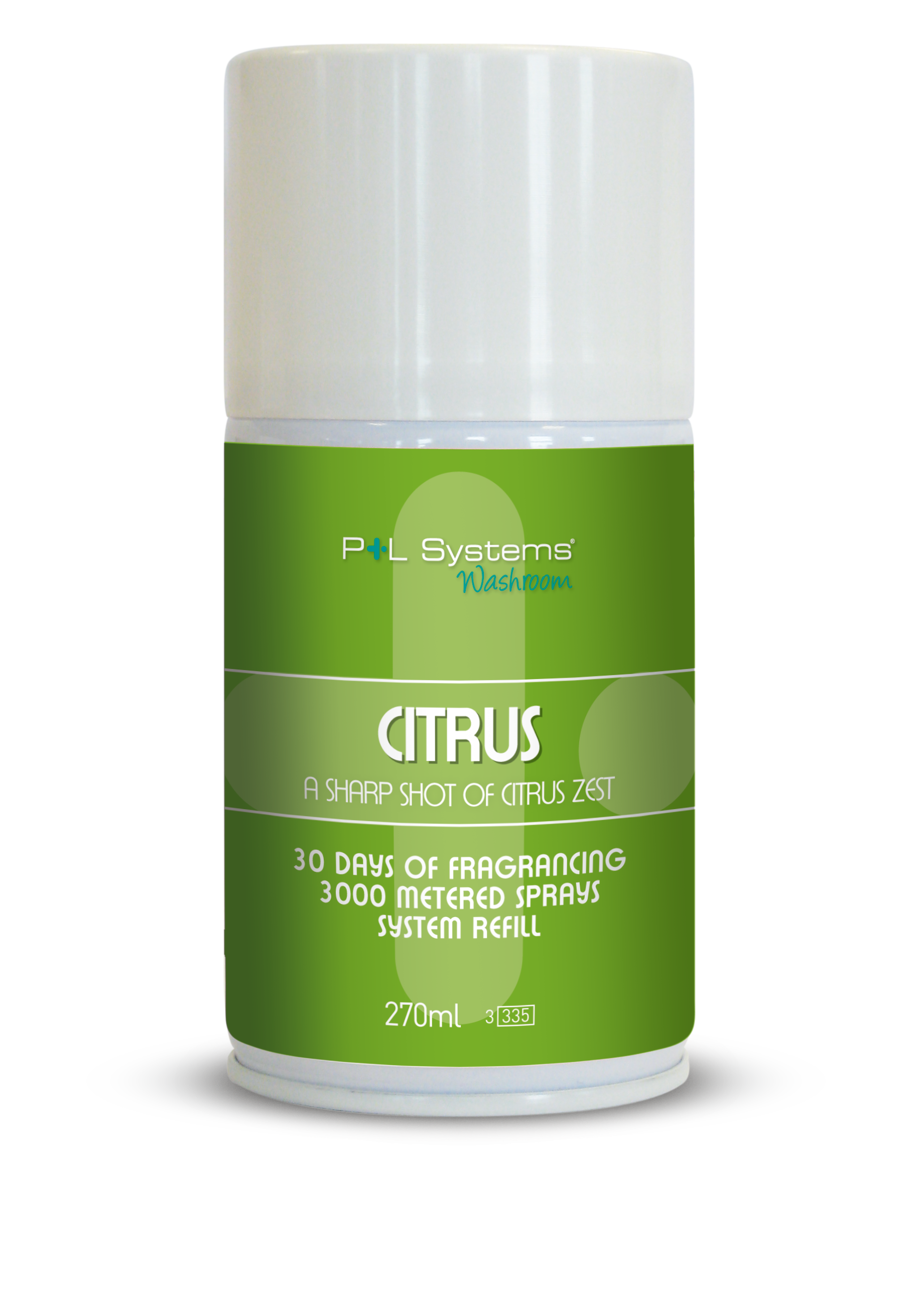 270ml Citrus Fragrance - P+L Systems Aerosol Fragrances (Various Scents)