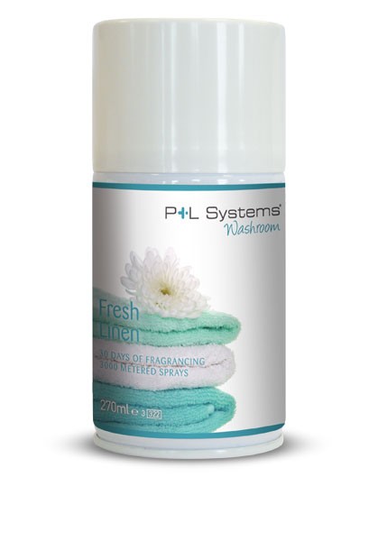 270ml Fresh Linen - P+L Systems Aerosol Fragrances (Various Scents)