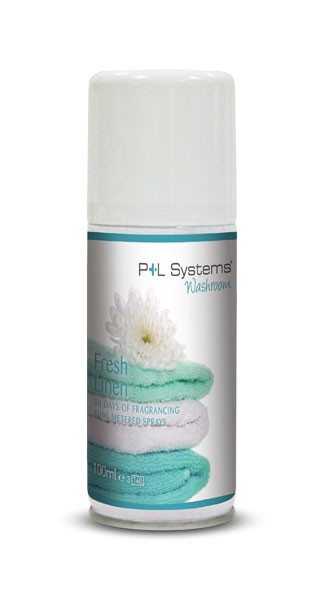 100ml Fresh Linen - P+L Systems Aerosol Fragrances (Various Scents)