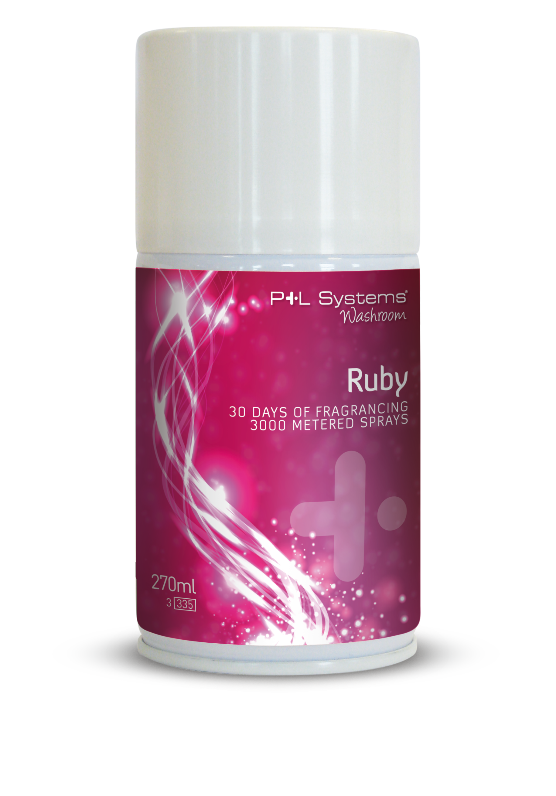 Precious Fragrance Range: 270ml 'Ruby' (12 per case) - P+L Systems Aerosol Fragrances (Various Scents)