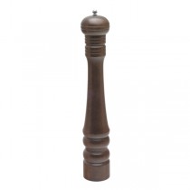 Heavy Wood Pepper Mill 12"