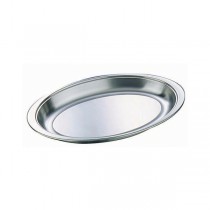 Stainless Steel Oval Banqueting Dish 20"