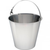 Swedish Stainless Steel Bucket 15 Litre Graduated