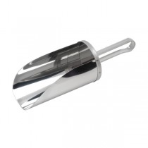 Stainless Steel Flour Scoop 6" Scoop Length, 0.4 Ltr. Cap