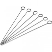 Stainless Steel Skewers 12"(Pack Of 6)**