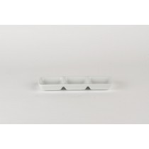 PorceliteThree Division Dip Tray