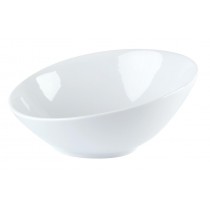 Porcelite Angled Bowl