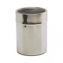 Stainless Steel Shaker With Mesh Top. (Plastic Cap)