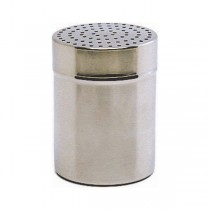 Stainless Steel Shaker With Large 4mm Hole.(Plastic Cap)