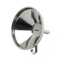 Stainless Steel 5"Funnel With Removable Strainer